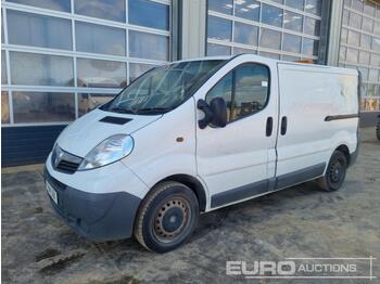  2014 Vauxhall Vivaro - כלי רכב מסחרי עם לוח