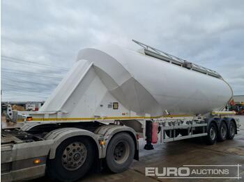 2018 GURLESENYIL Tri Axle Powder Tanker, Front Lift - סמיטריילר מכל