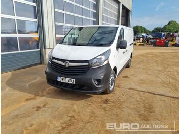  2019 Vauxhall Vivaro - כלי רכב מסחרי עם לוח