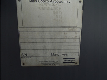 מדחס אוויר ATLAS COPCO XAHS186: תמונה 2