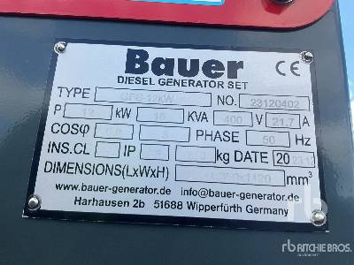ערכת גנרטורים BAUER GENERATOREN 15 kVA: תמונה 5