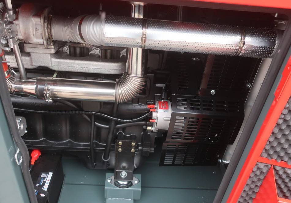 ערכת גנרטורים Bauer GFS-90KW Diesel Generator 112KVA ATS 400/230V NEW: תמונה 25