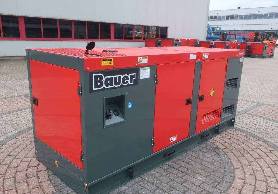 ערכת גנרטורים Bauer GFS-90KW Diesel Generator 112KVA ATS 400/230V NEW: תמונה 2