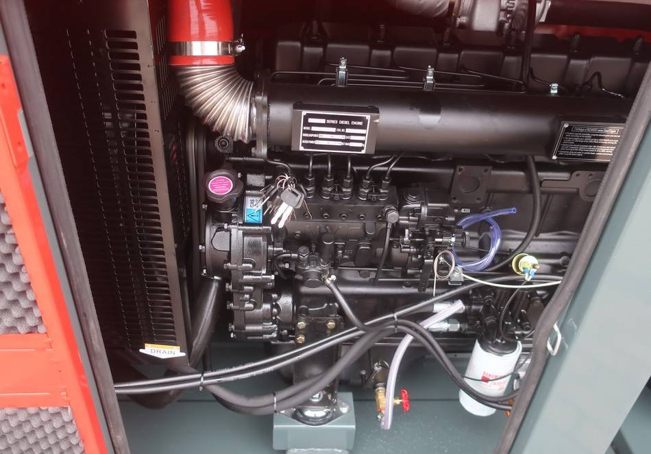 ערכת גנרטורים Bauer GFS-90KW Diesel Generator 112KVA ATS 400/230V NEW: תמונה 20