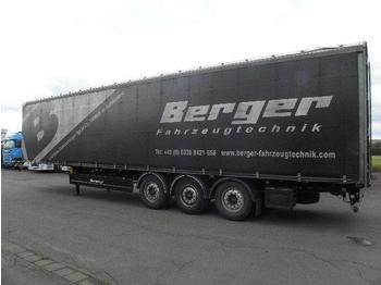  Berger, Sattelauflieger SAPL 24LTP, Leicht - סמיטריילר עם וילונות צד