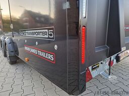 חָדָשׁ קרון נגרר בהובלה אוטומטית Brian James Trailers Race Transporter 5 black Premium Ausstattung sofor: תמונה 18