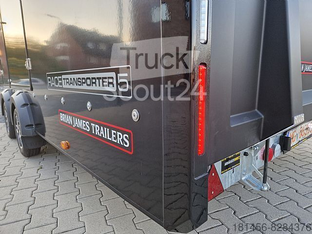 חָדָשׁ קרון נגרר בהובלה אוטומטית Brian James Trailers Race Transporter 5 black Premium Ausstattung sofor: תמונה 5