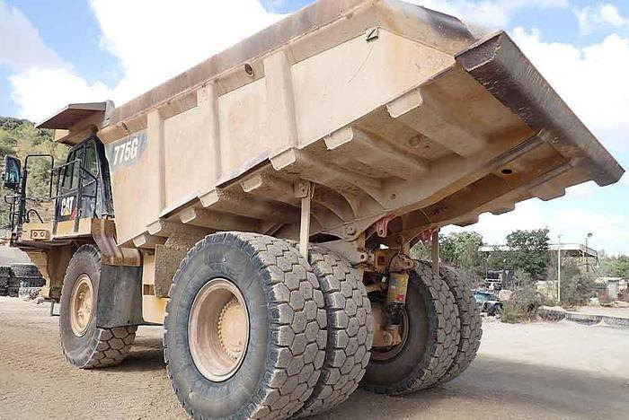 משאית סלעים/ מסיר פסולת קשיח CAT 775G: תמונה 5