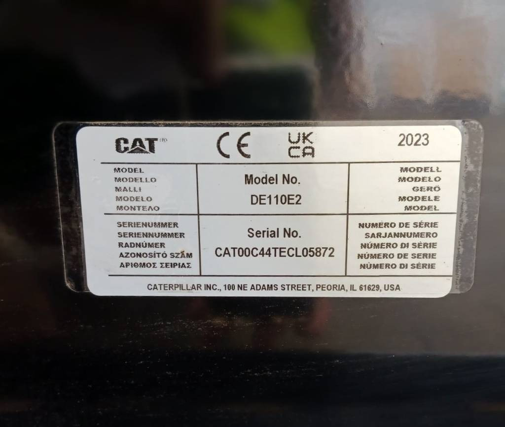 ערכת גנרטורים CAT DE110E2 - 110 kVA Generator - DPX-18014: תמונה 16