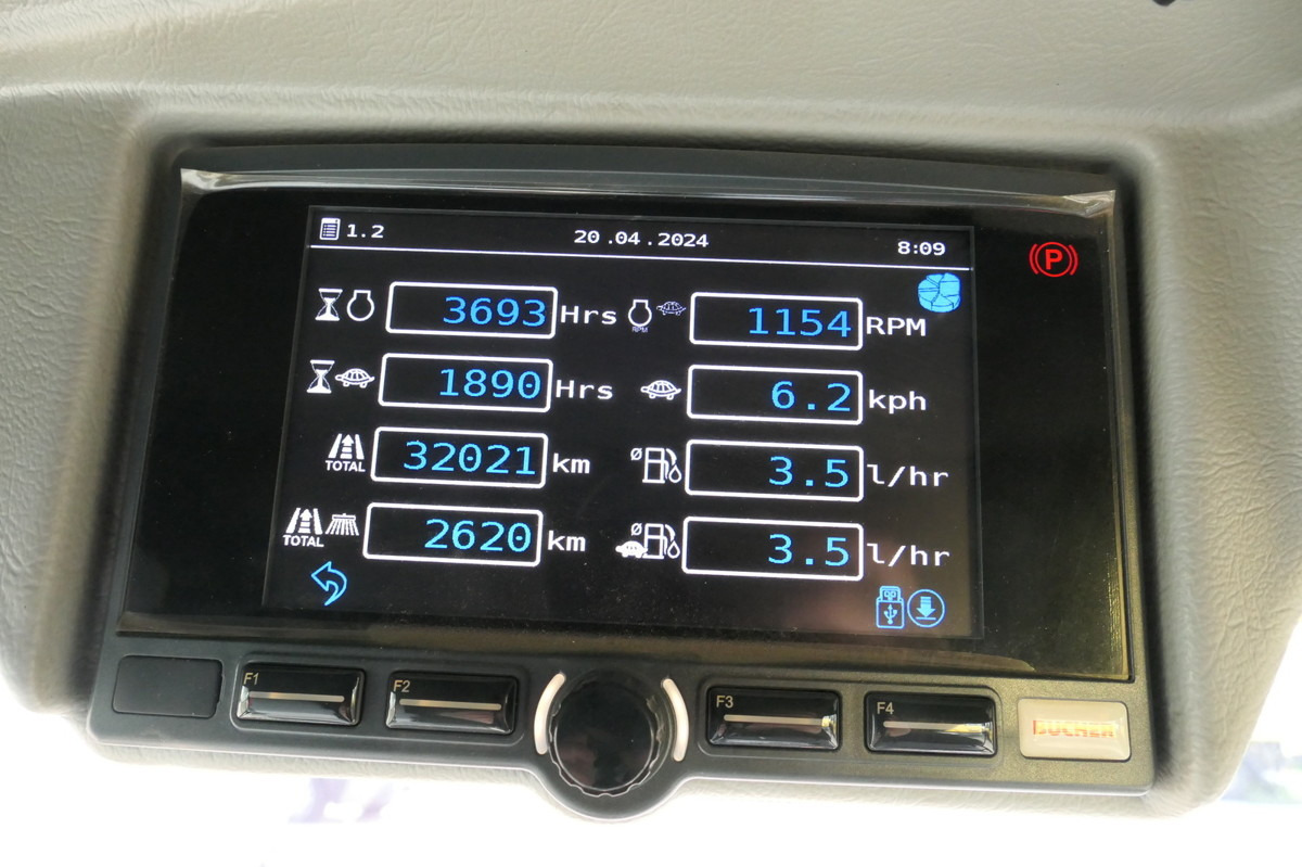 מטאטא כבישים CX 202 2- Sitzer Klima Rückfahrkamera Tempomat: תמונה 19