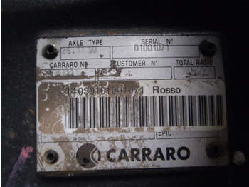 סרן קדמי עבור מכונת בנייה Carraro 26.11SD -: תמונה 3