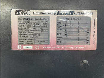 ערכת גנרטורים Caterpillar C12 Leroy Somer 400 kVA Silent generatorset: תמונה 4