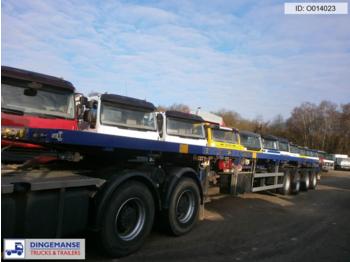 Cometto 4-axle extendable platform trailer - סמיטריילר צד נופל/ שטוח