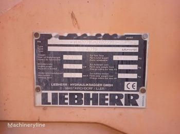 מחפר גלגלים LIEBHERR A 316