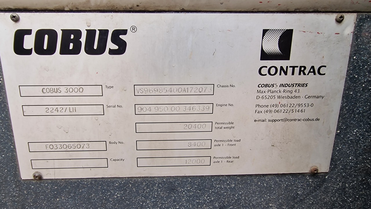 אוטובוס תעופתי Contrac Cobus 3000: תמונה 4