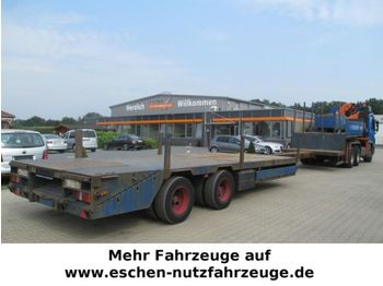 סמיטריילר עם מטען נמוך עבור הובלה של מכונות כבדות Cordes Tieflader, ausziehbar auf 4,60m: תמונה 1