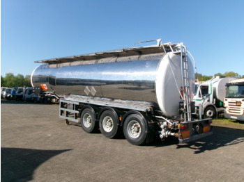 סמיטריילר מכל עבור הובלה של כימיקלים Crane Fruehauf Chemical tank inox 37.5 m3 / 1 comp + pump: תמונה 3