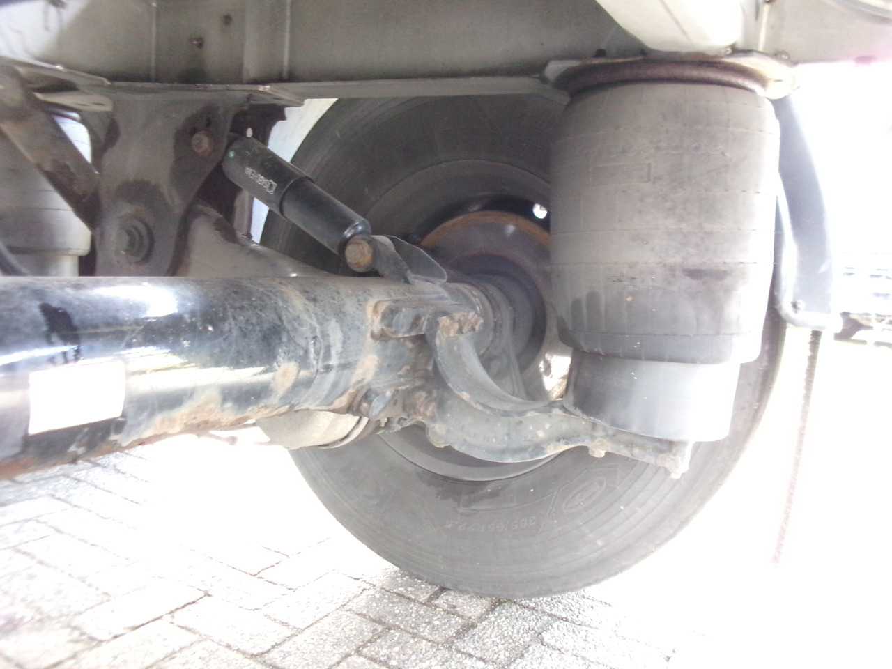 סמיטריילר מכל עבור הובלה של ביטומן Crossland Bitumen tank inox 33 m3 / 1 comp + compressor + steam heating: תמונה 7