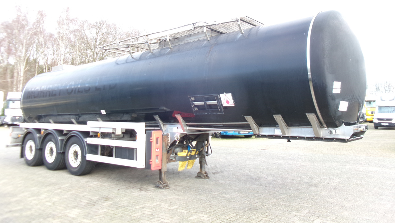 סמיטריילר מכל עבור הובלה של ביטומן Crossland Bitumen tank inox 33 m3 / 1 comp + compressor + steam heating: תמונה 2