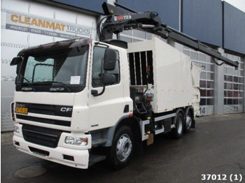 משאית אשפה DAF FAN 75 CF 250 Euro 5 Hiab 21 ton/meter laadkraan: תמונה 1