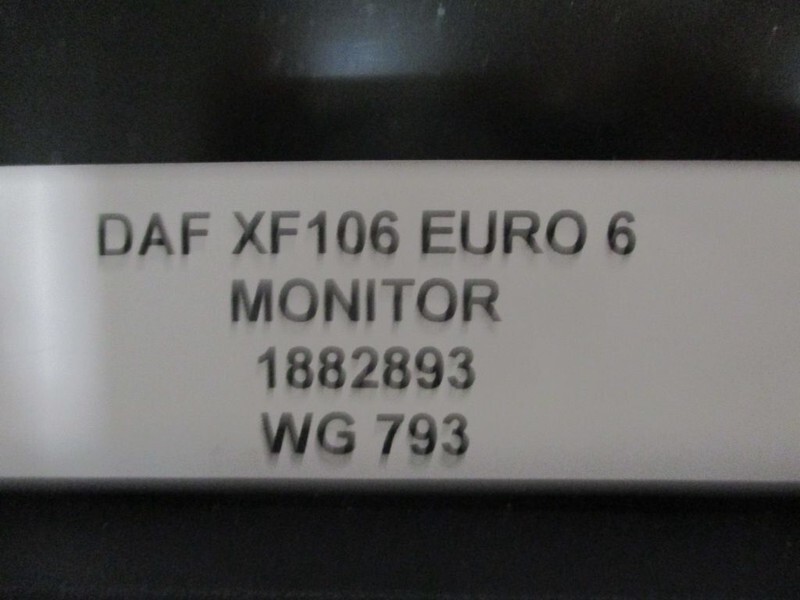 מערכת חשמל עבור משאית DAF XF106 1882893 MONITOR EURO 6: תמונה 2