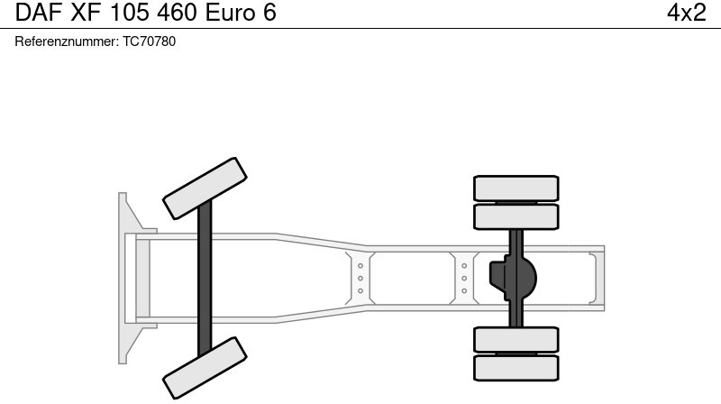 יחידת טרקטור DAF XF 105 460 Euro 6: תמונה 17