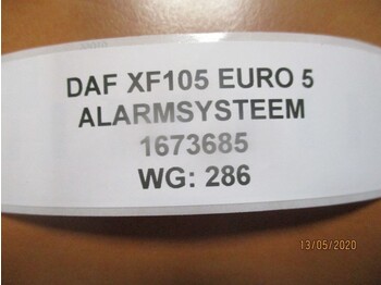מערכת חשמל עבור משאית DAF XF 1673685 ALARMSYSTEEM EURO 5: תמונה 2