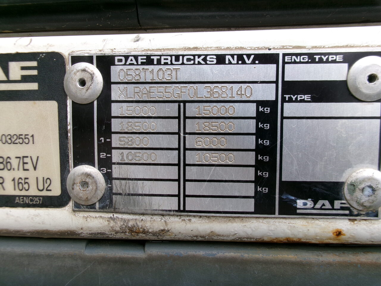 משאית ואקום D.A.F. LF 55.220 4x2 Scarab sweeper: תמונה 16
