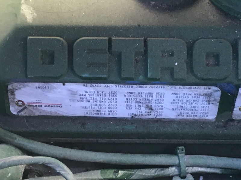 ערכת גנרטורים Detroit Diesel 12V92 TA GENERATOR 500KVA USED: תמונה 9