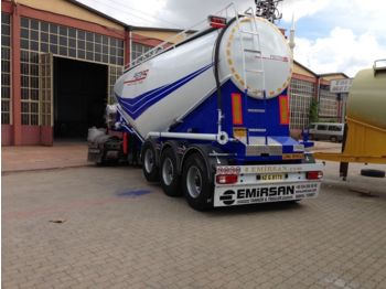 חָדָשׁ סמיטריילר מכל עבור הובלה של מלט EMIRSAN Manufacturer of all kinds of cement tanker at requested specs: תמונה 1