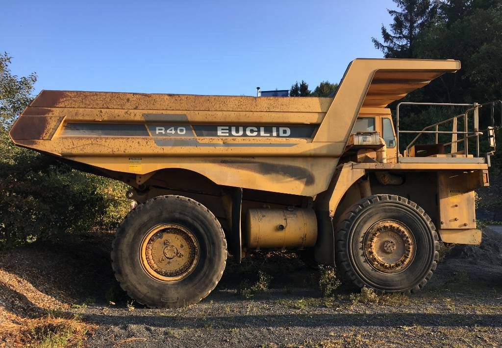 משאית סלעים/ מסיר פסולת קשיח Euclid R40: תמונה 3
