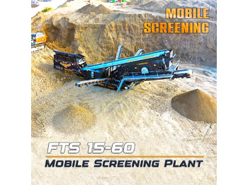 חָדָשׁ מגרסה ניידת FABO FTS 15-60 MOBILE SCREENING PLANT 500-600 TPH | Ready in Stock: תמונה 1