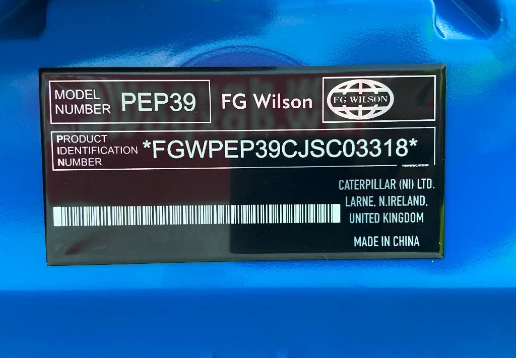 ערכת גנרטורים FG Wilson P88-3 - 88 kVA Open Genset - DPX-16007-O: תמונה 13