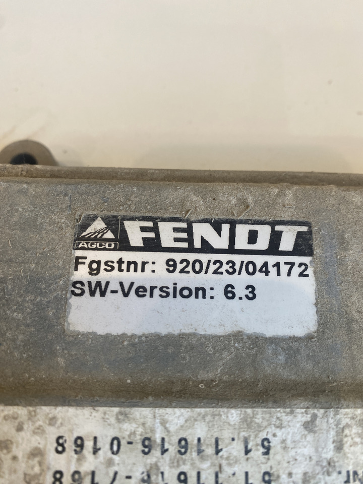ECU עבור מכונה חקלאית Fendt 930 - sterownik moduł silnika Bosch 0281010317: תמונה 4