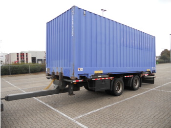GS Meppel BDF met bak! Container - קרון נגרר מוביל מכולות/ החלפת גוף