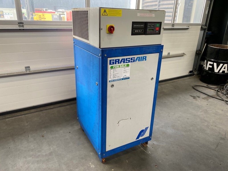 מדחס אוויר Grassair WIS 11.7 Silent 4 kW 550 L / min 12 Bar Schroefcompressor: תמונה 5
