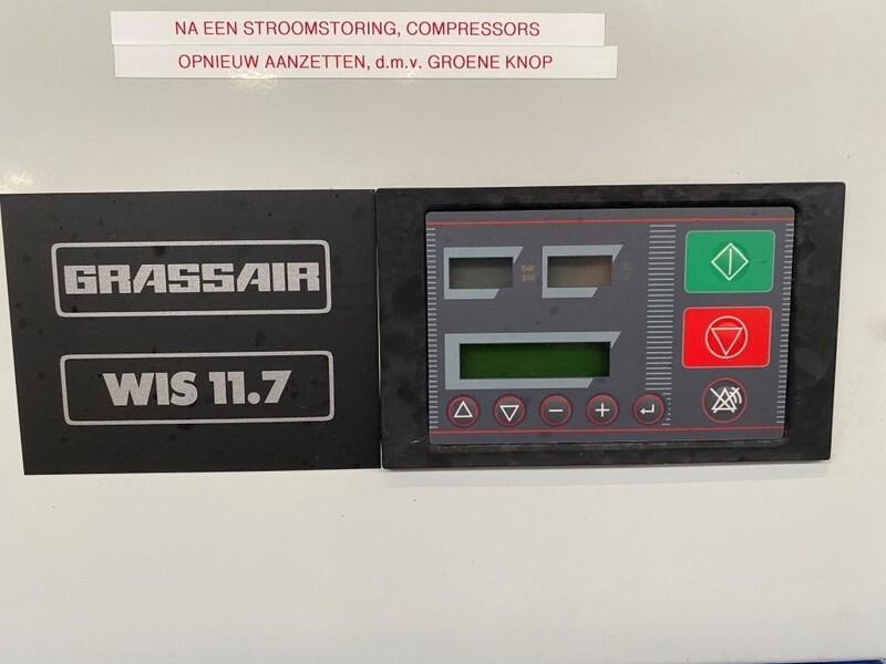 מדחס אוויר Grassair WIS 11.7 Silent 4 kW 550 L / min 12 Bar Schroefcompressor: תמונה 4