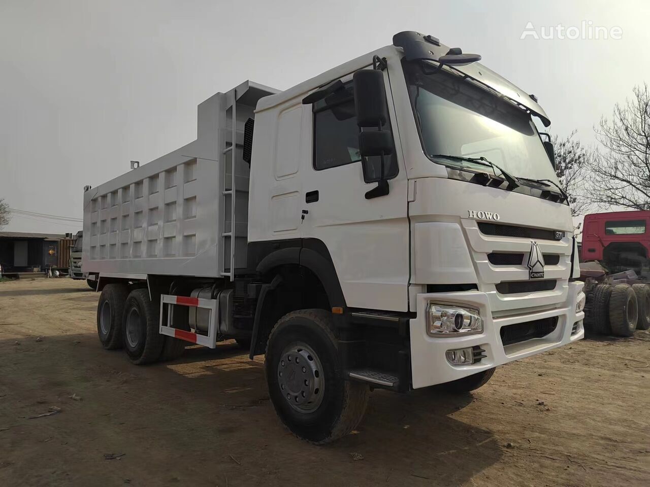 מזהיר HOWO China tipper lorry Sinotruk Shacman 10 wheels: תמונה 2