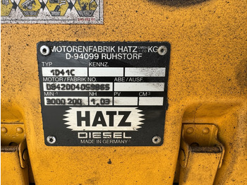 מנוע Hatz 1041C: תמונה 1