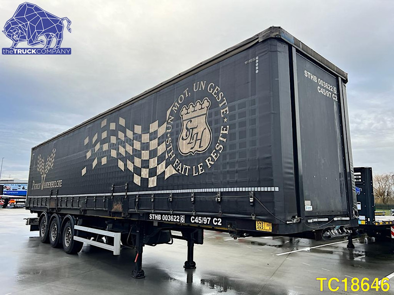 סמיטריילר מוביל מכולות/ החלפת גוף Hoet Trailers + Caisse Libner 2018 Container Transport: תמונה 9