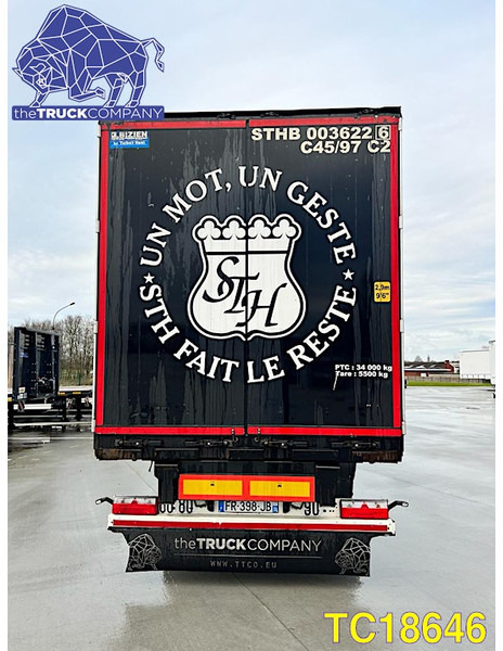 סמיטריילר מוביל מכולות/ החלפת גוף Hoet Trailers + Caisse Libner 2018 Container Transport: תמונה 3