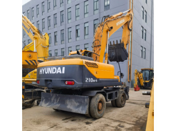 מחפר גלגלים Hyundai 210W-9T used excavator Hyundai wheel excavator 210w-9T 210W-7 wheel excavator in stock: תמונה 2