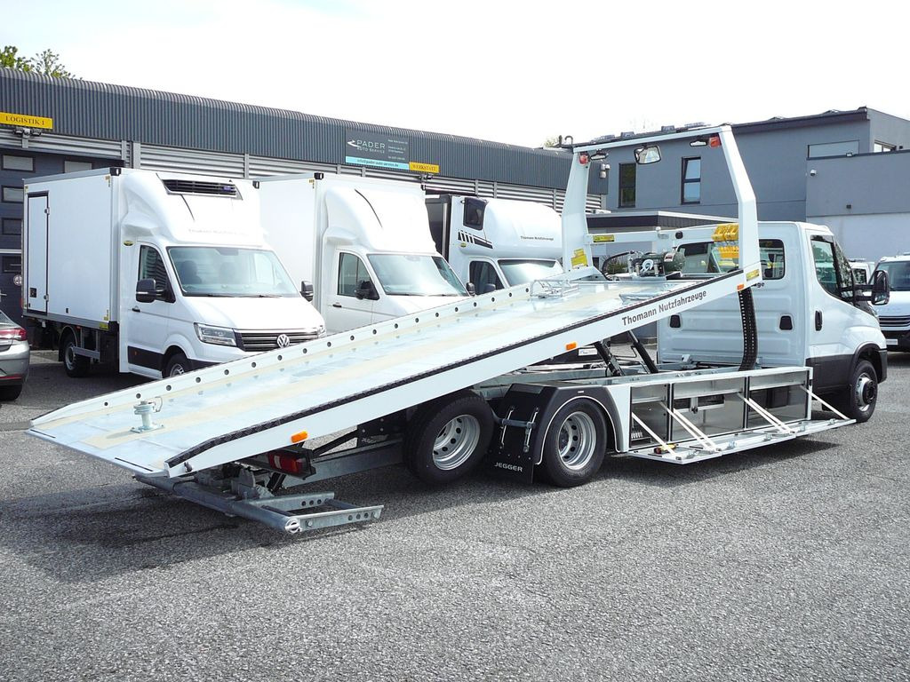 חָדָשׁ משאית גרירה, כלי רכב מסחרי Iveco DAILY 72C18 Schiebeplateu Hubbrille Luftfed Navi: תמונה 4