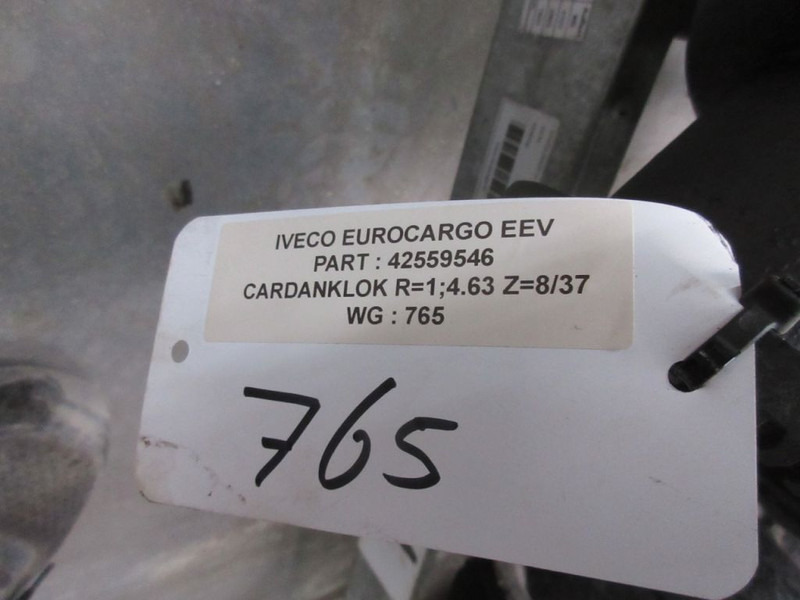 הילוך דיפרנציאלי עבור משאית Iveco EUROCARGO 42559546 DIFFERENTIEEL RATIO 1:4,63 Z=8/37: תמונה 6
