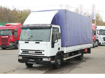 משאית וילונות צד Iveco Iveco EUROCARGO ML 75 E, HYDRAULIC LIFT: תמונה 1