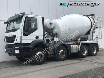 Iveco Stralis Trakker 410 Stetter 9 m³ - משאית מערבלת בטון: תמונה 1