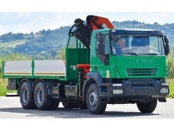 משאית מנוף, משאית צד נופל/ שטוחה Iveco TRAKKER 360 * Pritsche 5,80 m *PK 20002/FUNK*6x4: תמונה 3