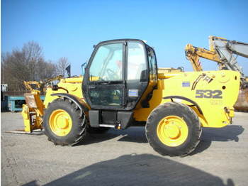JCB 532-120 mit hydraulischem Niveauausgleich (SWAY) - מפעיל טלסקופי