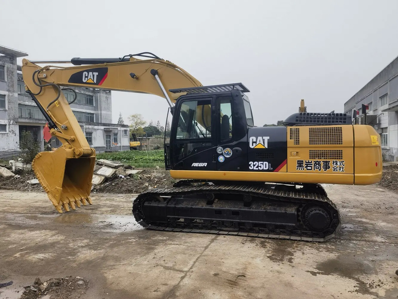 מחפר סורק Japan Caterpillar brand 325D Used Crawler Excavator Cat engine Crawler 325D 325DL Excavator: תמונה 4