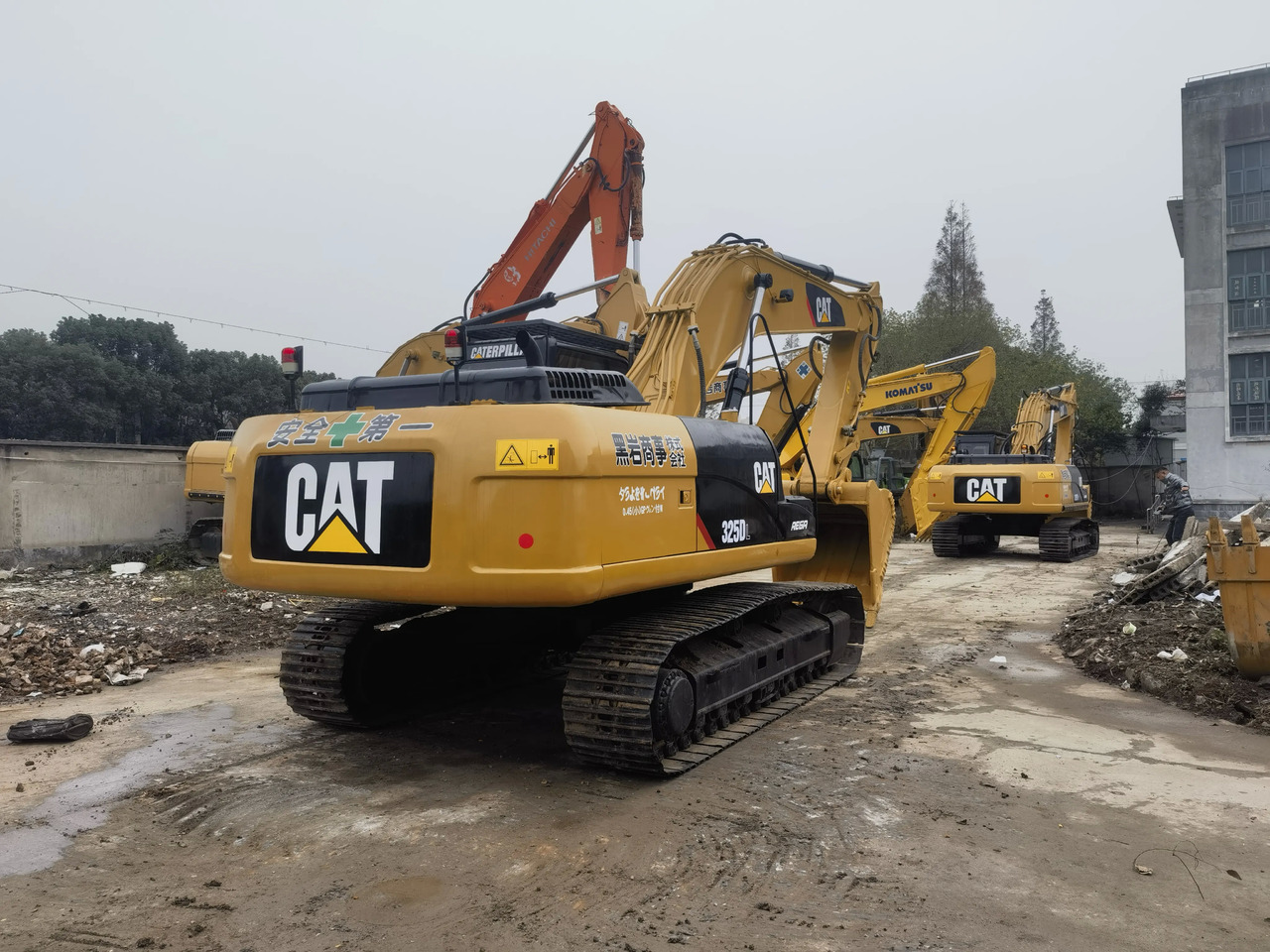 מחפר סורק Japan Caterpillar brand 325D Used Crawler Excavator Cat engine Crawler 325D 325DL Excavator: תמונה 5